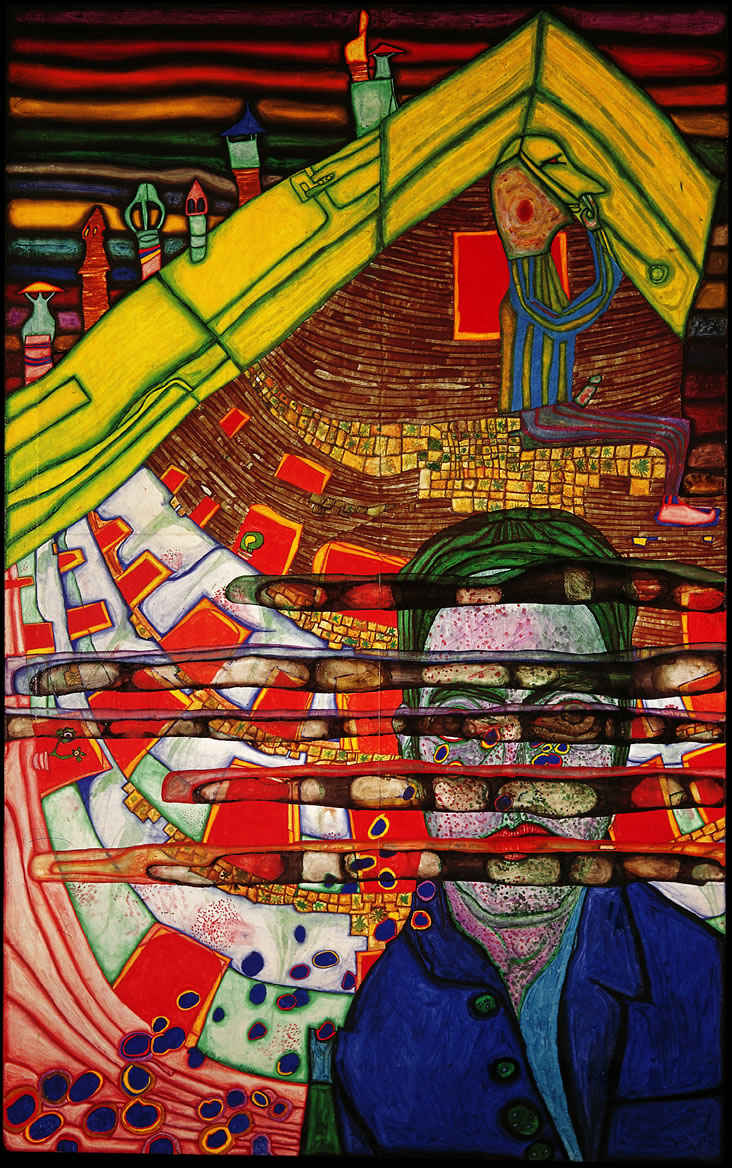 Hundertwasser painting